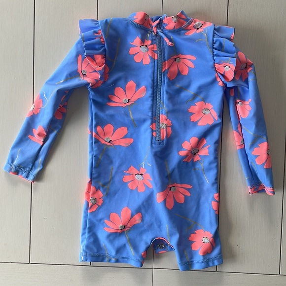 Snapper Rock One-Piece Rashguard Swimsuit (0-6 Months) - Picture 5 of 5